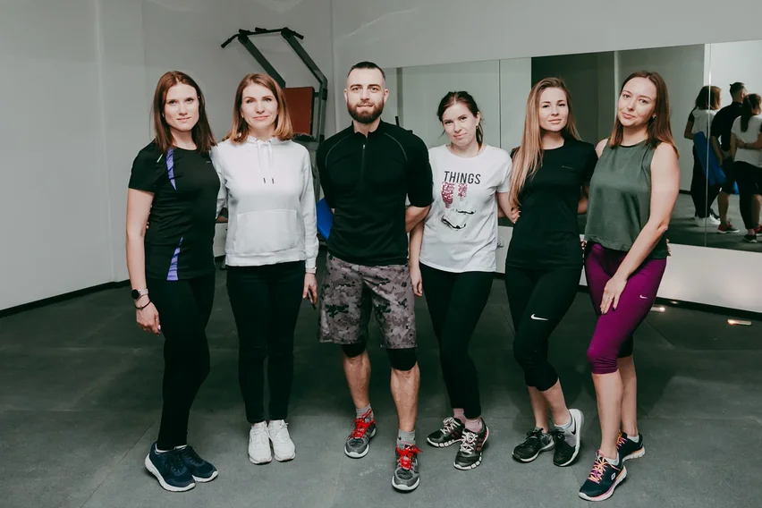 Проведено открытое занятие в спортзале