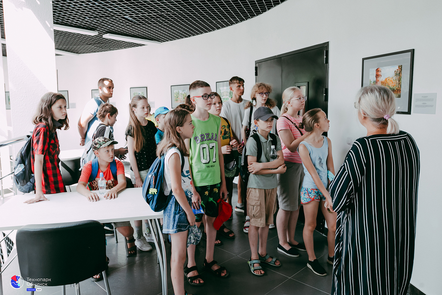 Экскурсия для воспитанников детского технопарка 16.07.
